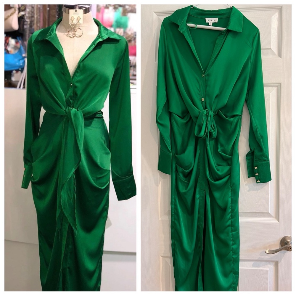 Green dress
